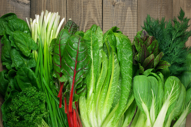 Leafy Greens for Antioxidants