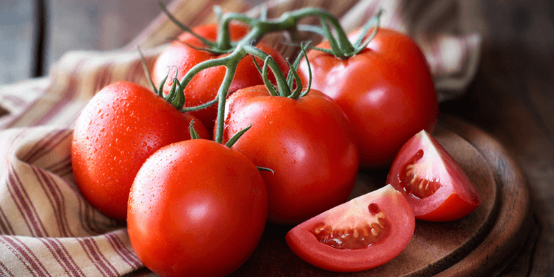 foods-with-collagen foods-with-collagen, Vine tomatoes and tomato wedges